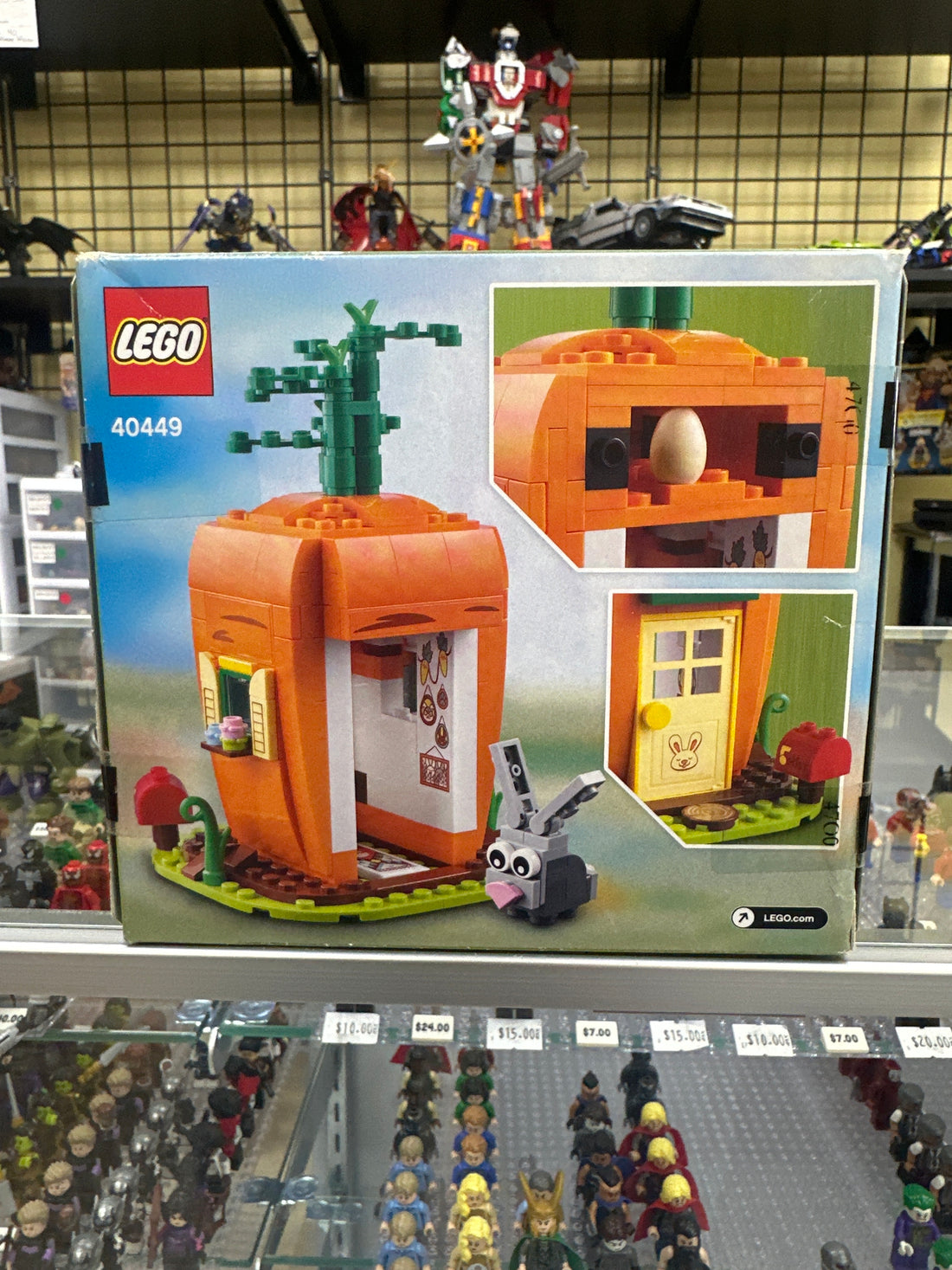 Easter Bunny’s Carrot House
