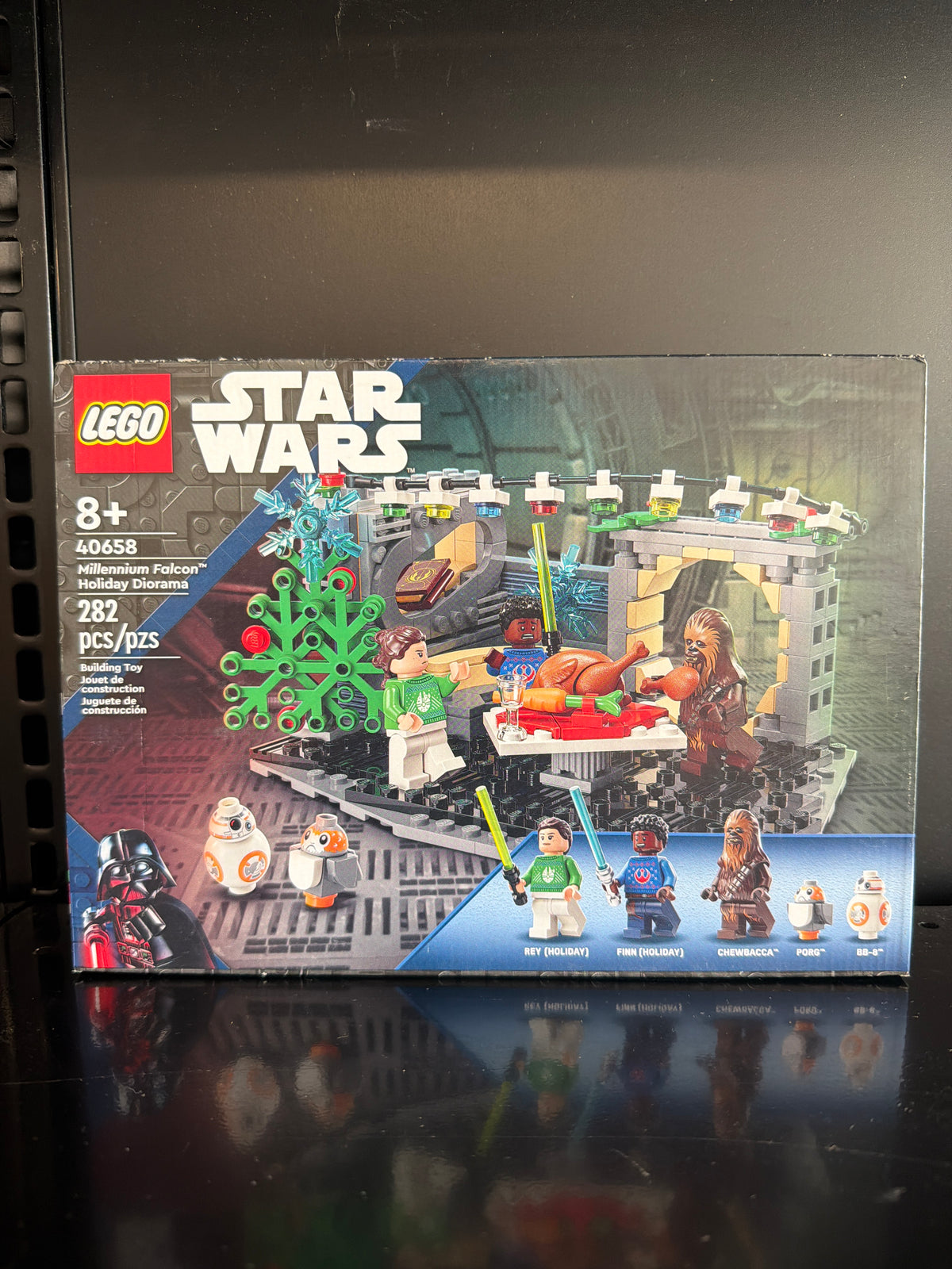 Millennium Falcon Holiday Diorama