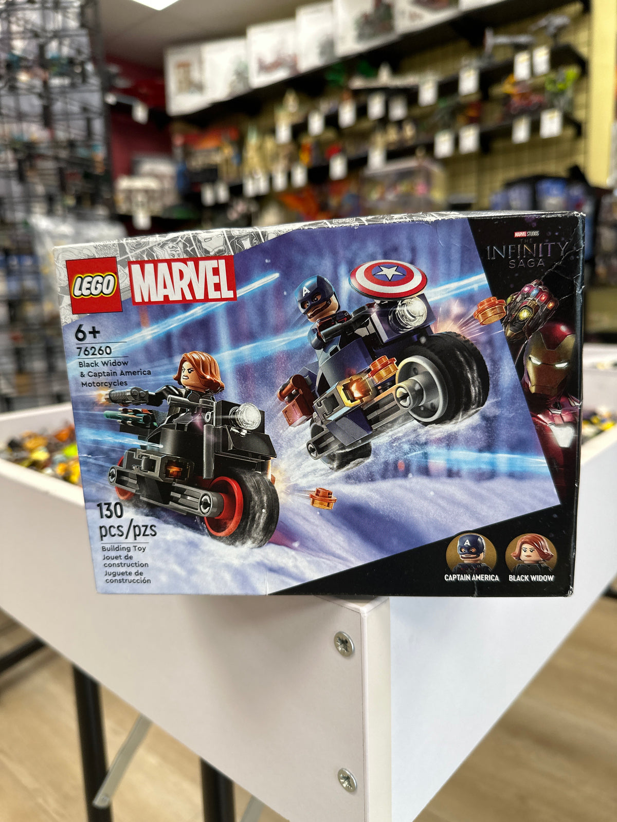 Black Widow & Captain America Motorcycles