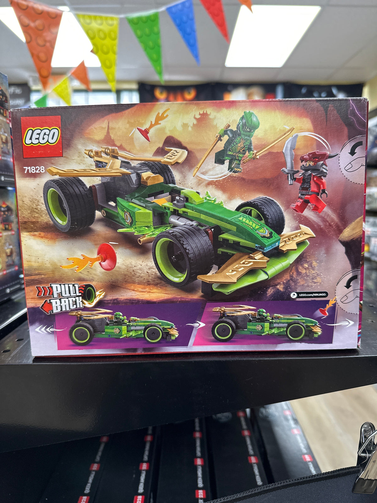 Lloyd's Pull-Back Race Car