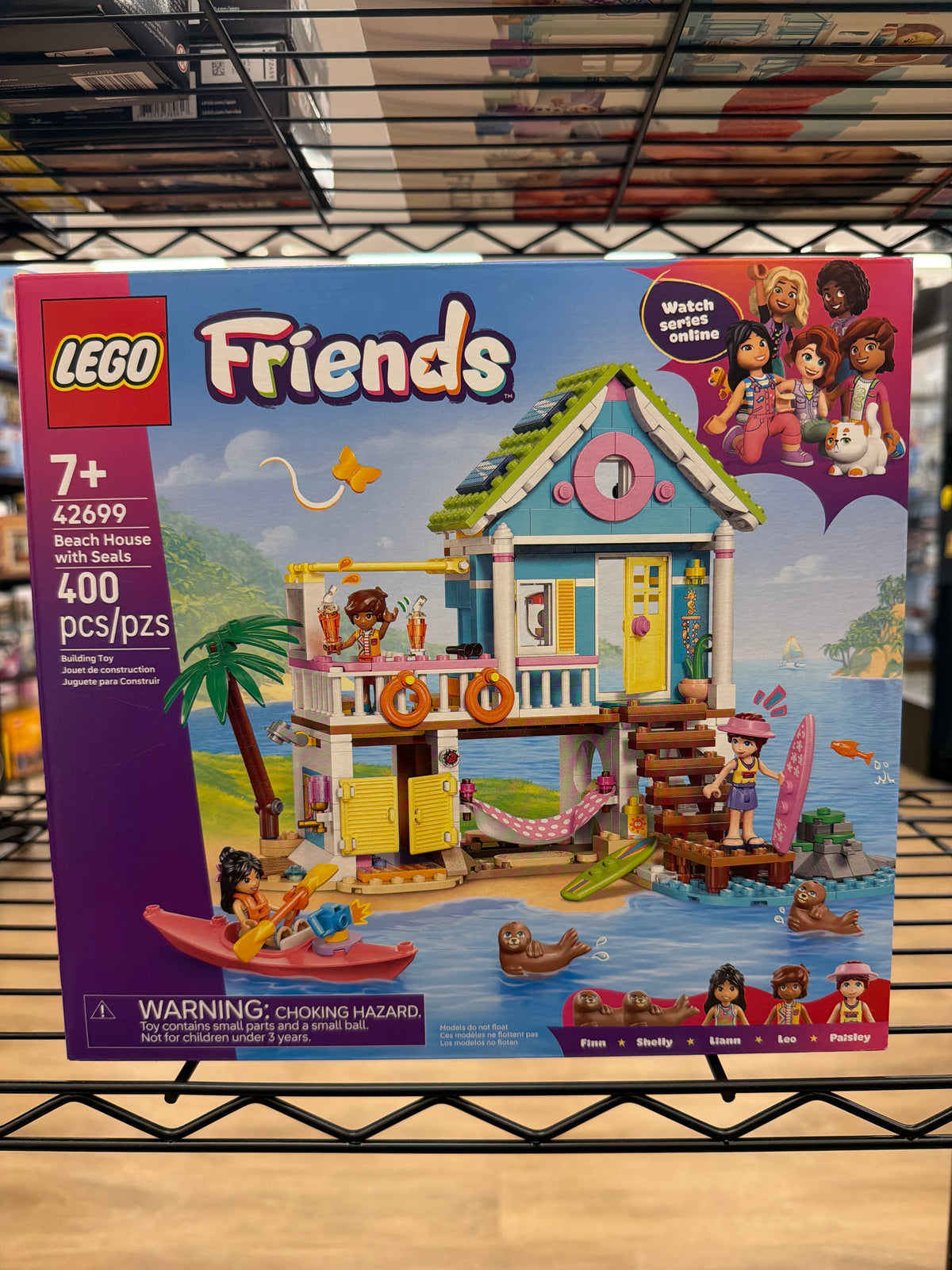 Beach House with Seals