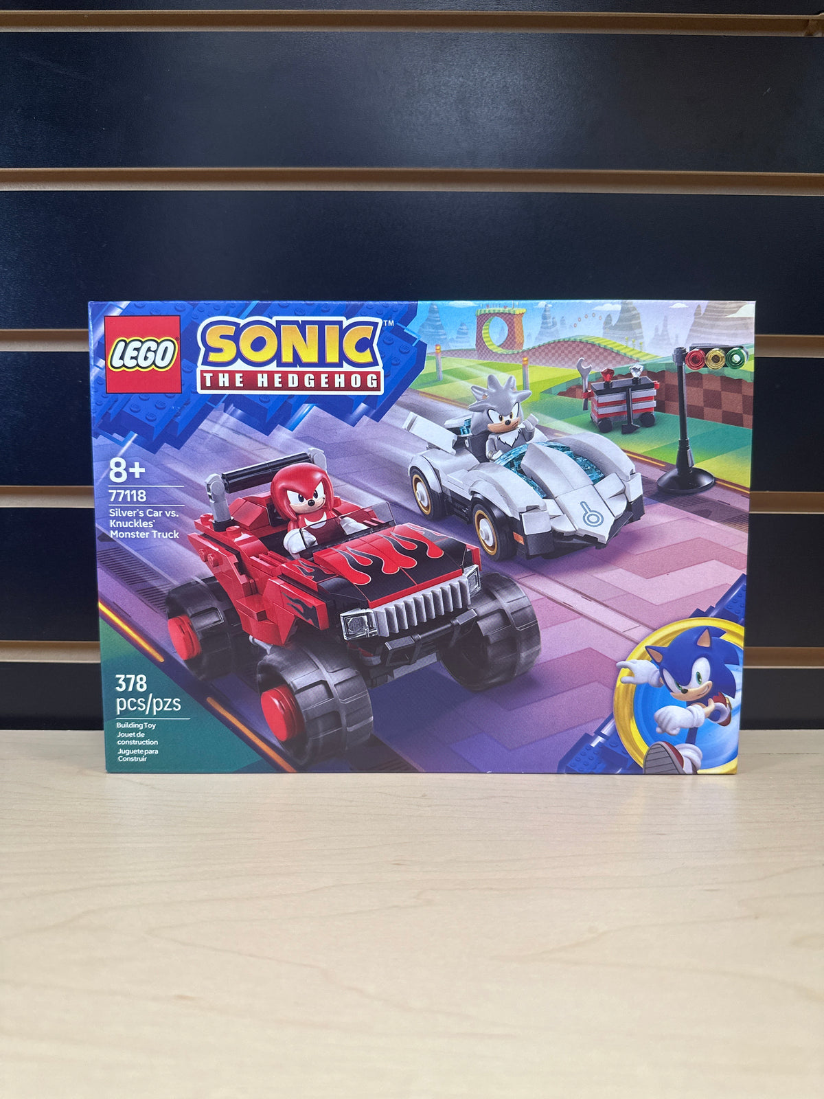 Silver's Car vs. Knuckles' Monster Truck