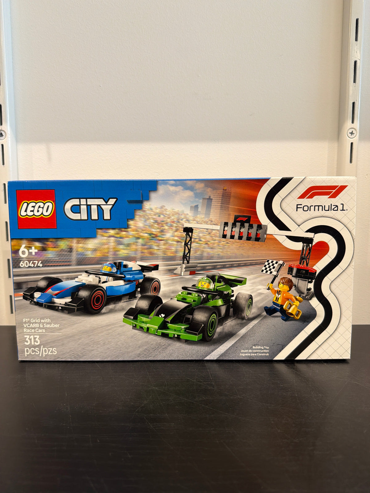 F1 Grid with VCARB & Sauber Race Cars