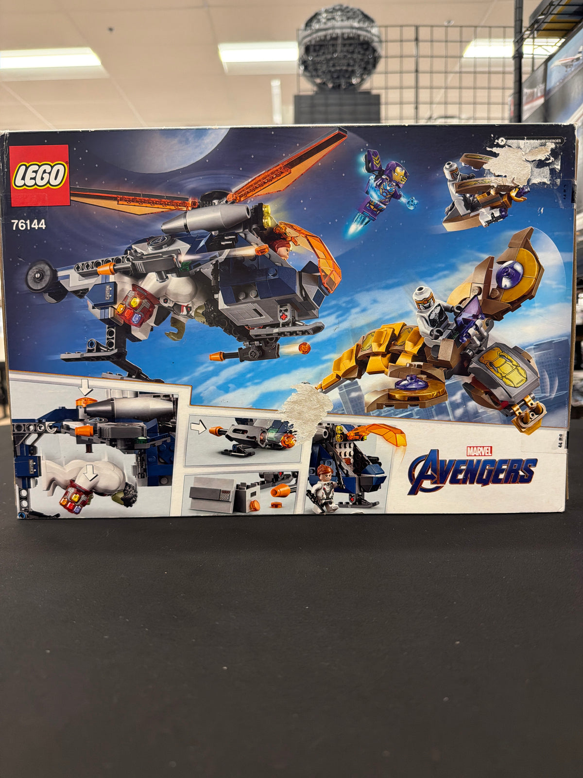 Avengers Hulk Helicopter Rescue
