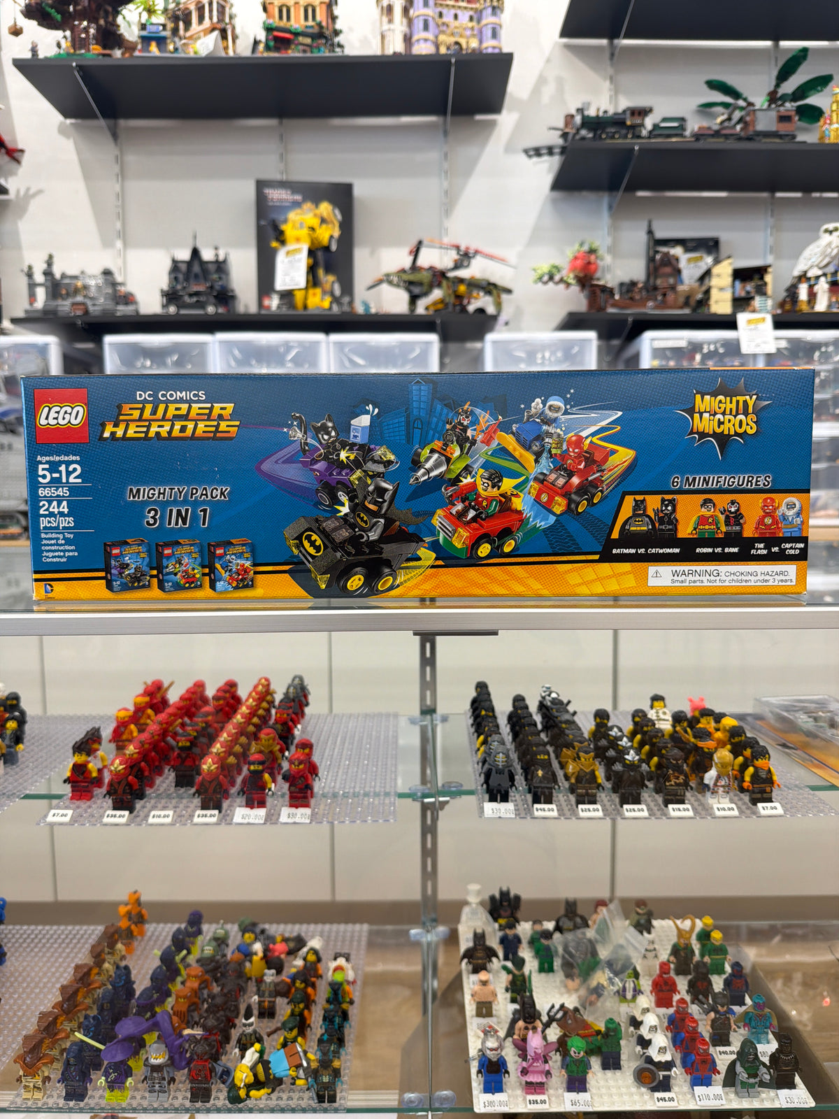 Super Heroes Bundle Pack, Mighty Micros, Mighty Pack 3 in 1 (Sets 76061, 76062, and 76063)