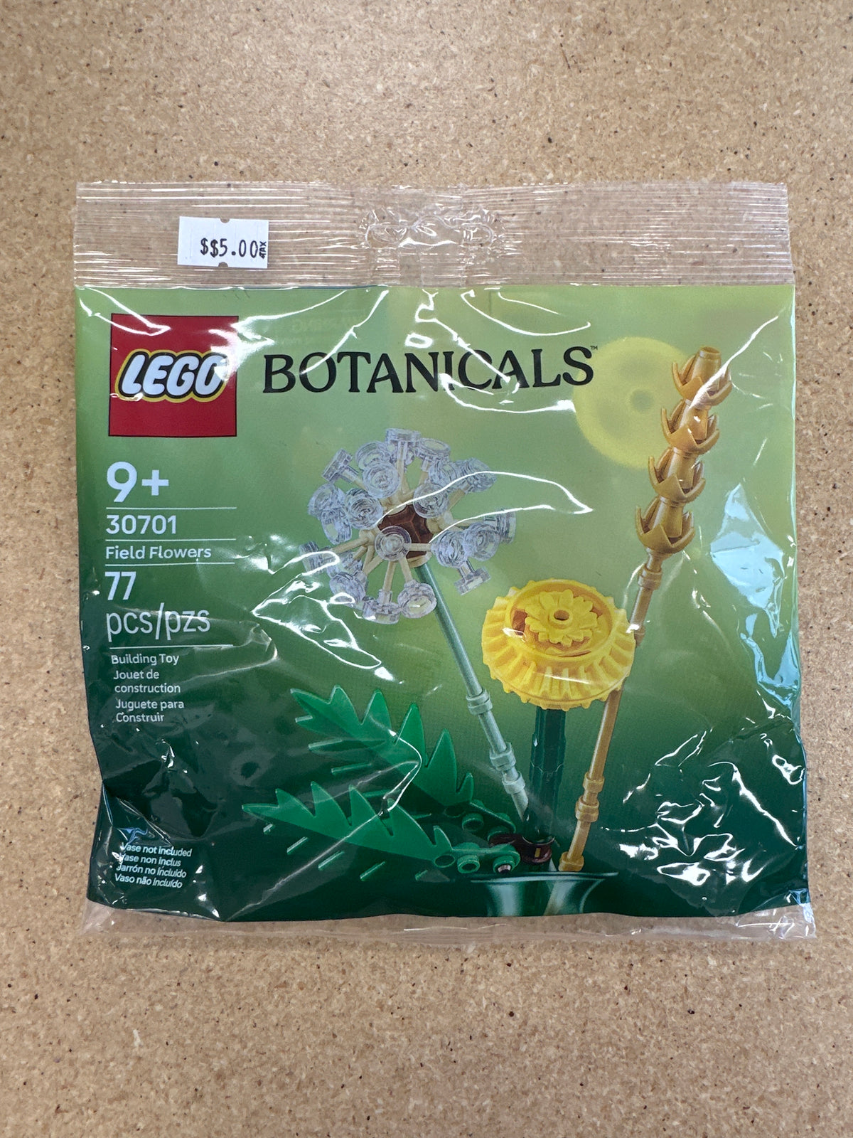 Field Flowers paper bag / polybag