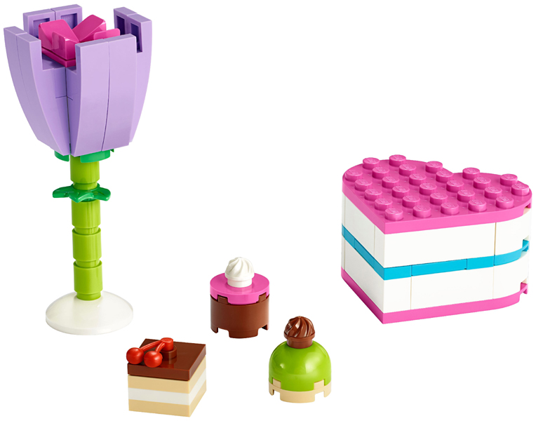 Chocolate Box & Flower polybag
