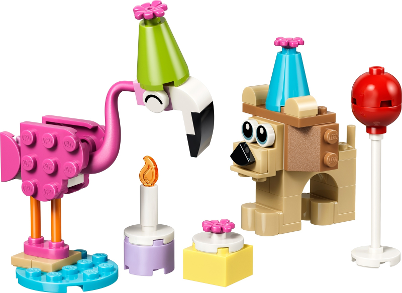 Cute Animal Birthday Party paper bag