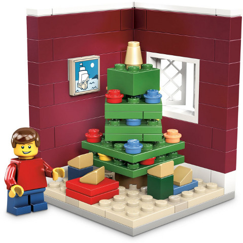 Christmas Tree Scene (Limited Edition 2011 Holiday Set (1 of 2))
