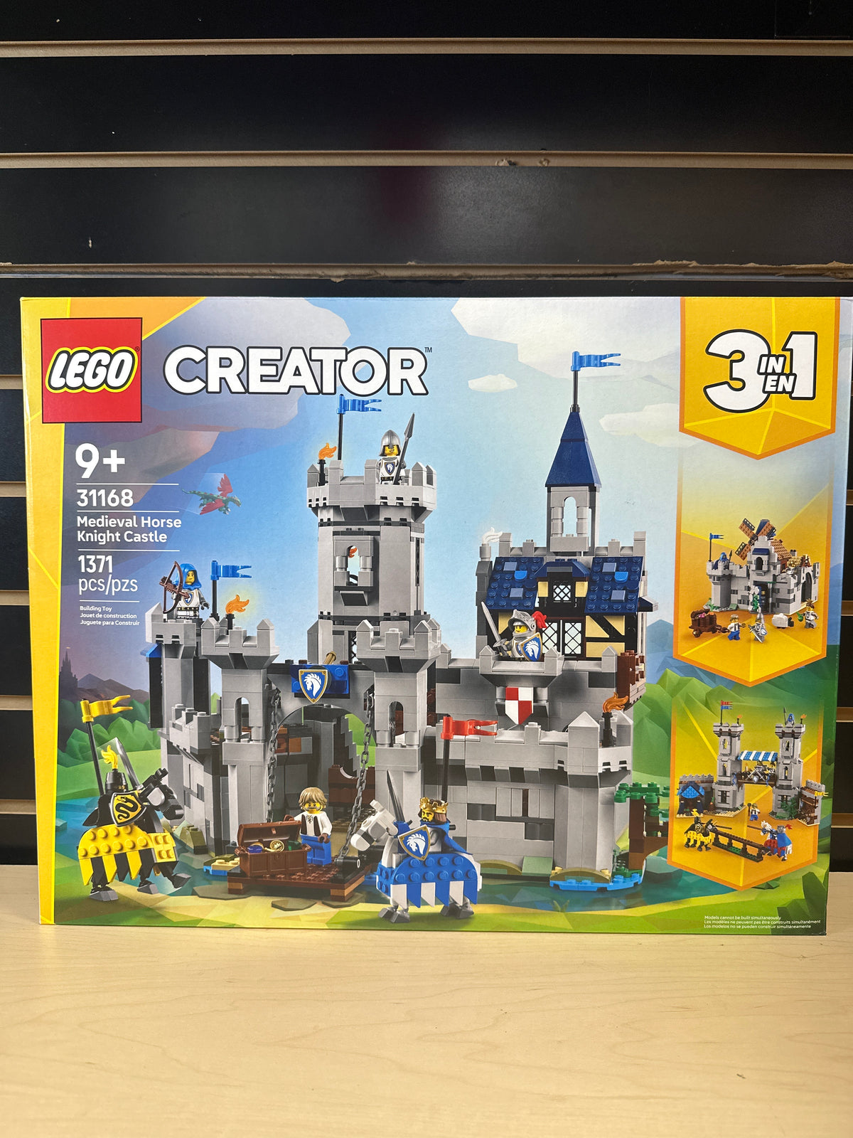 Medieval Horse Knight Castle