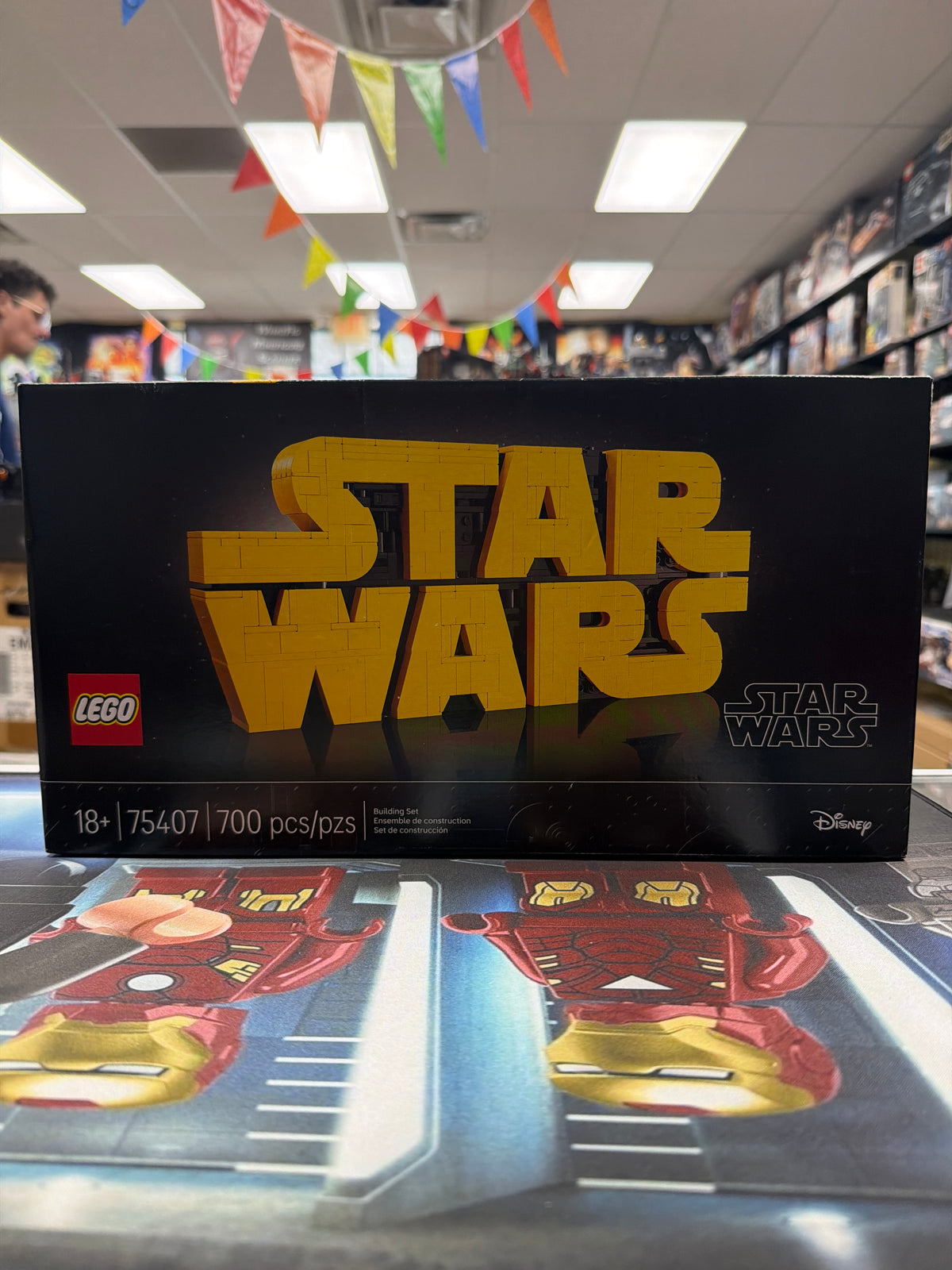 Brick-Built Star Wars Logo
