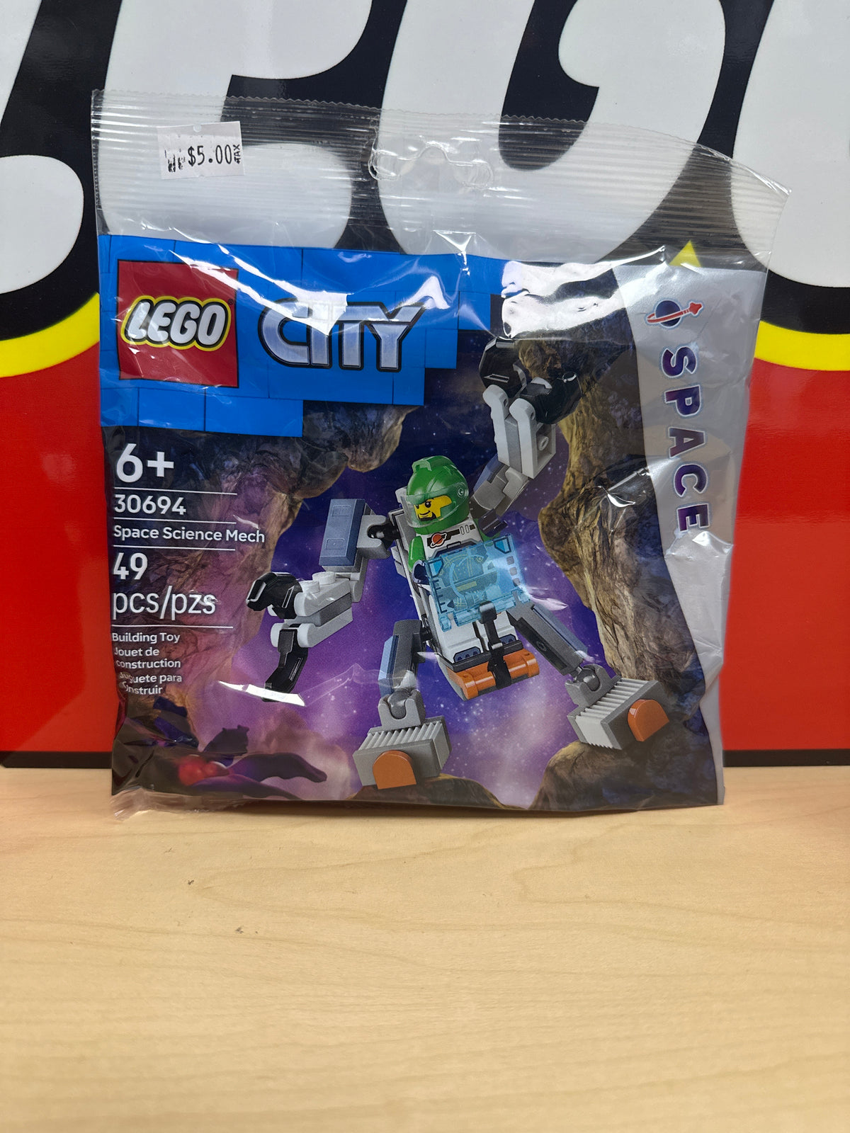 Space Science Mech paper bag / polybag