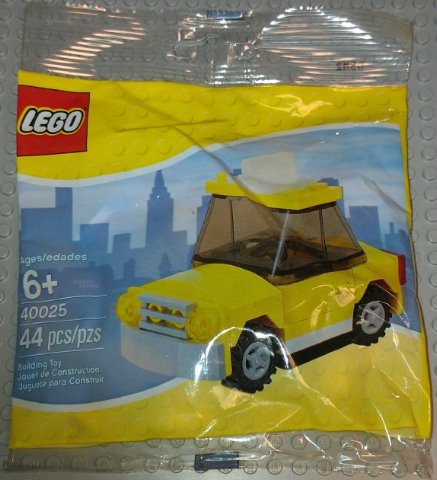 Yellow Car (New York Taxi Cab) polybag