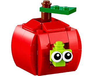 Monthly Mini Model Build Set - 2016 08 August, Apple polybag