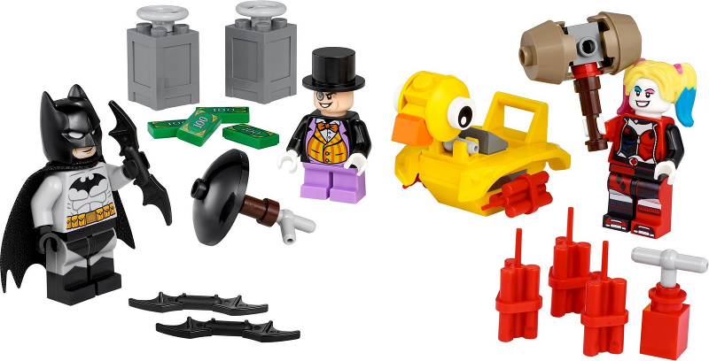 Batman vs. The Penguin & Harley Quinn blister pack