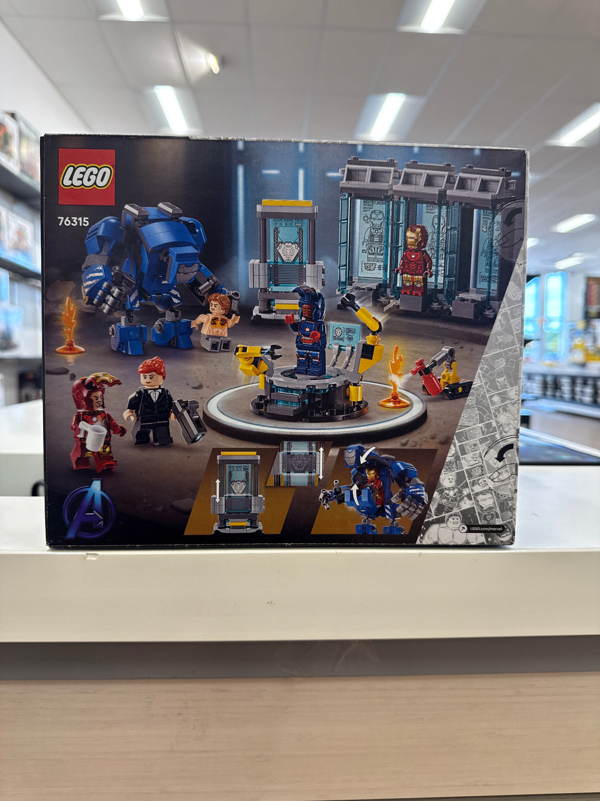 Iron Man's Laboratory: Hall of Armor
