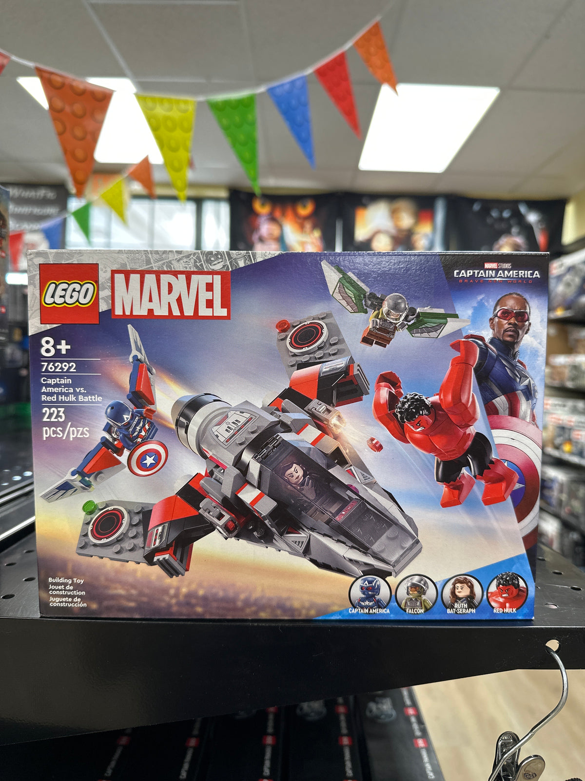 Captain America vs. Red Hulk Battle
