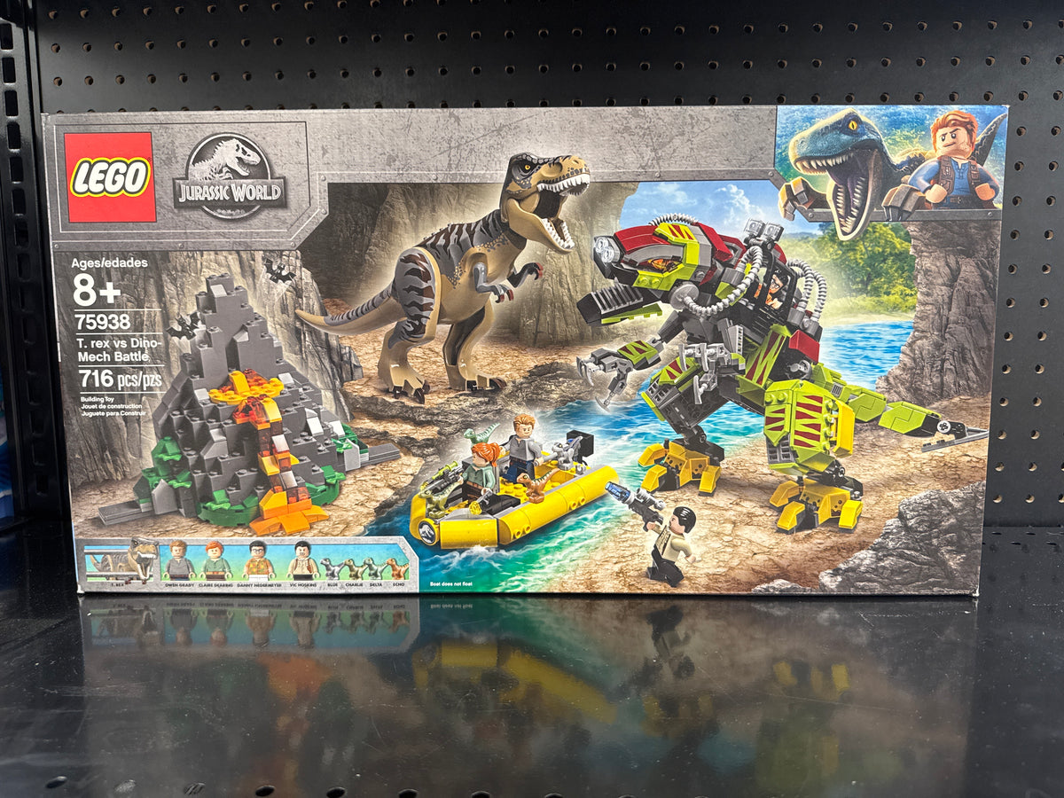 T. rex vs Dino-Mech Battle