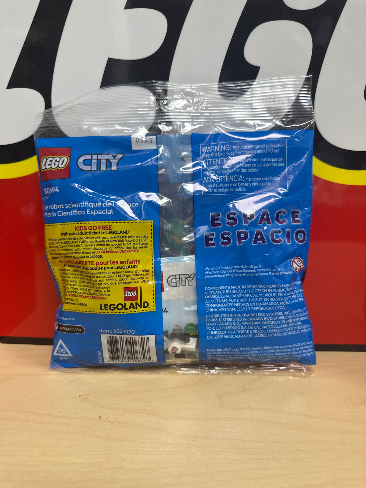 Space Science Mech paper bag / polybag