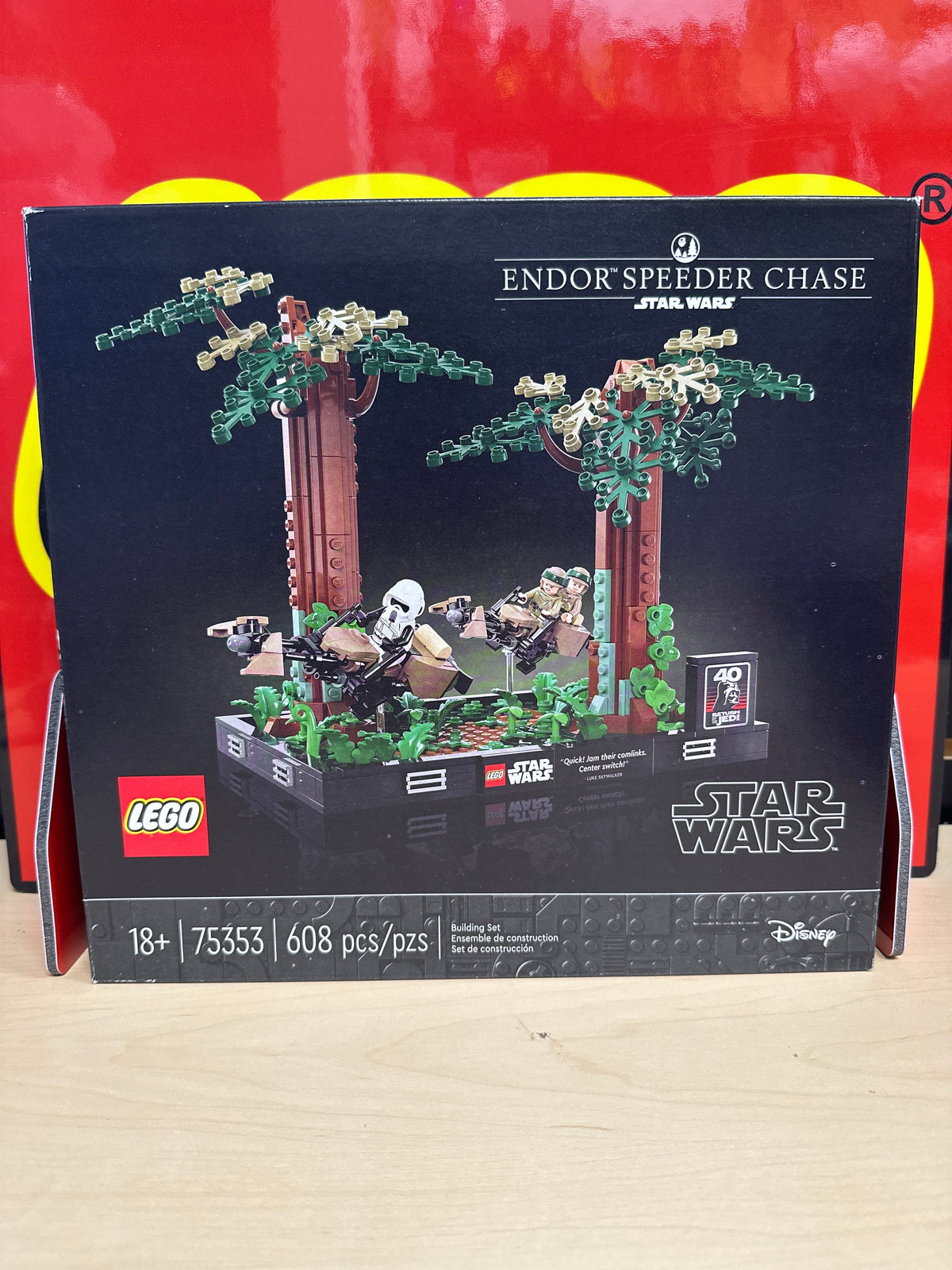 Endor Speeder Chase Diorama