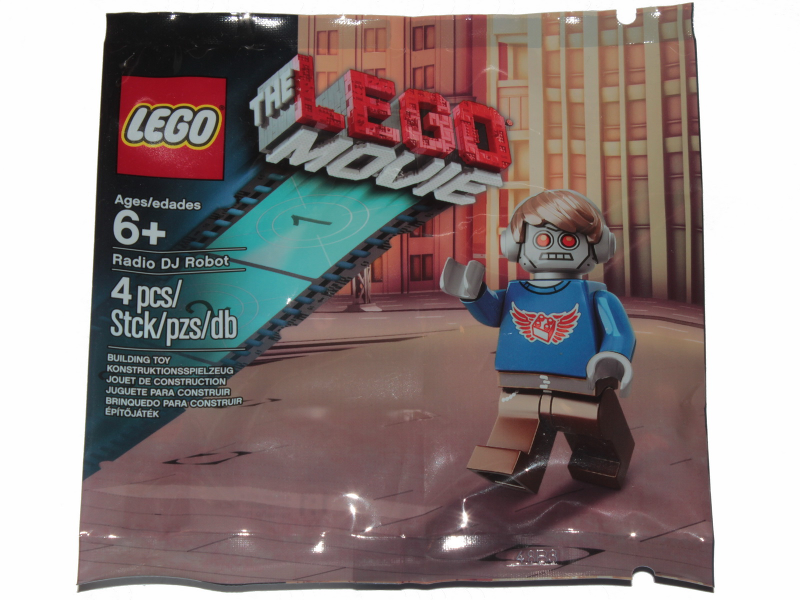 Radio DJ Robot polybag