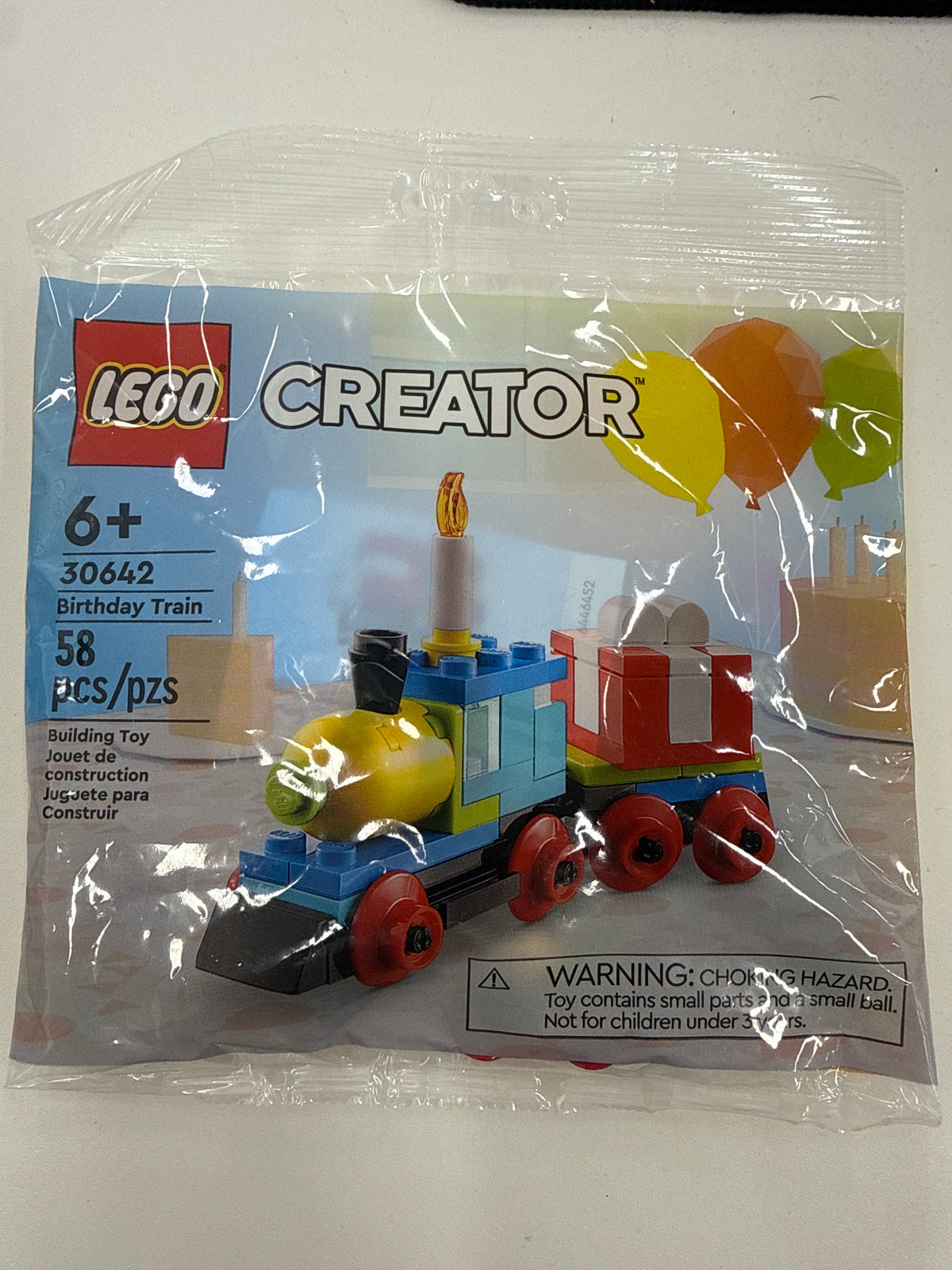 Birthday Train polybag