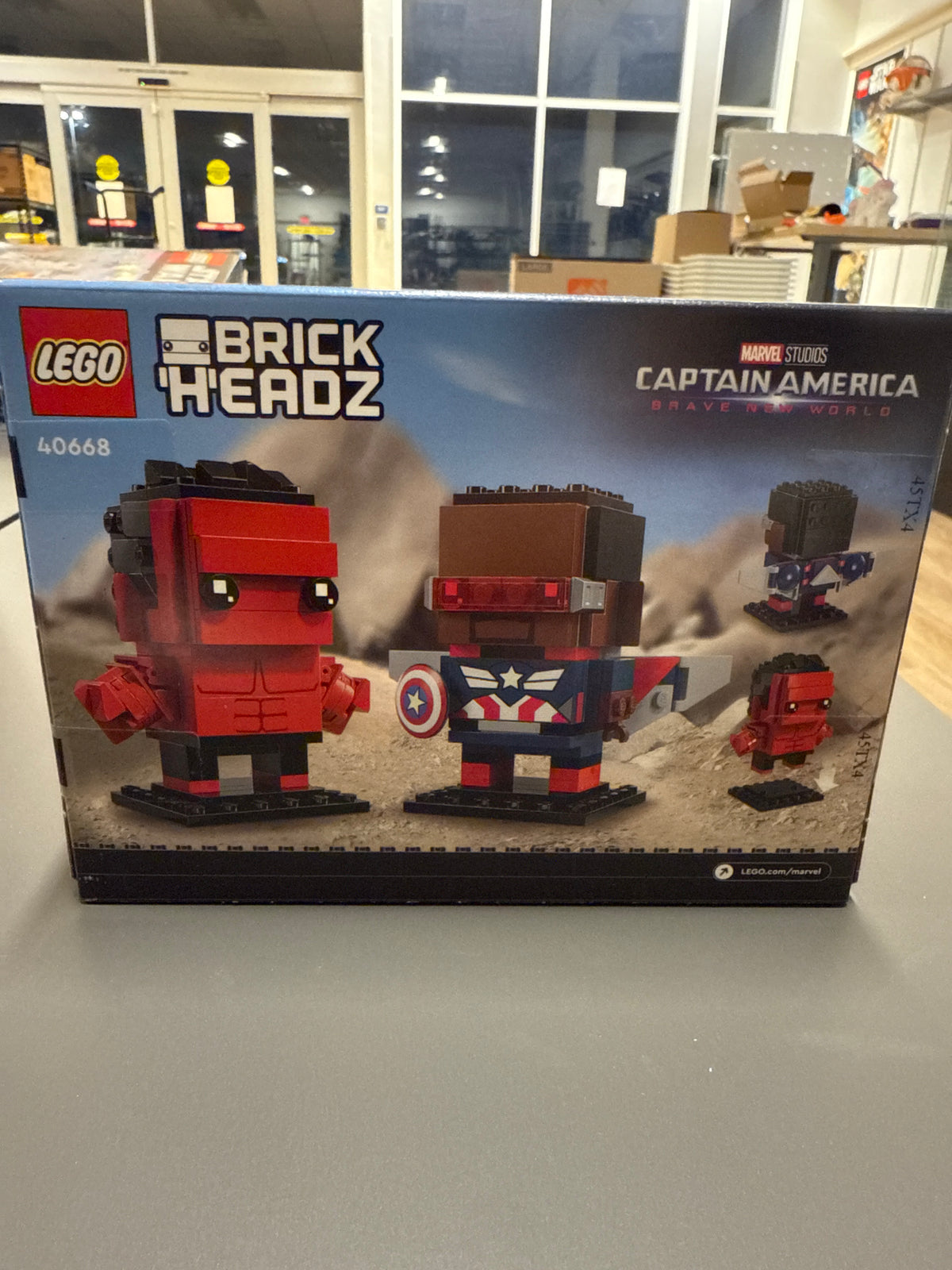 Captain America & Red Hulk