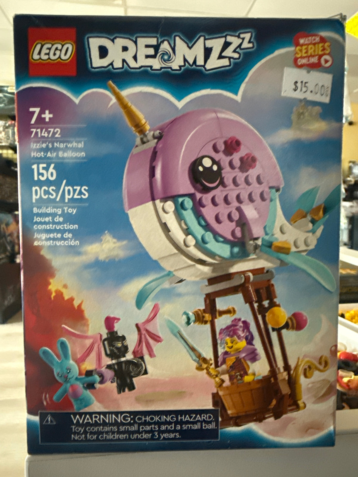 Izzie's Narwhal Hot-Air Balloon