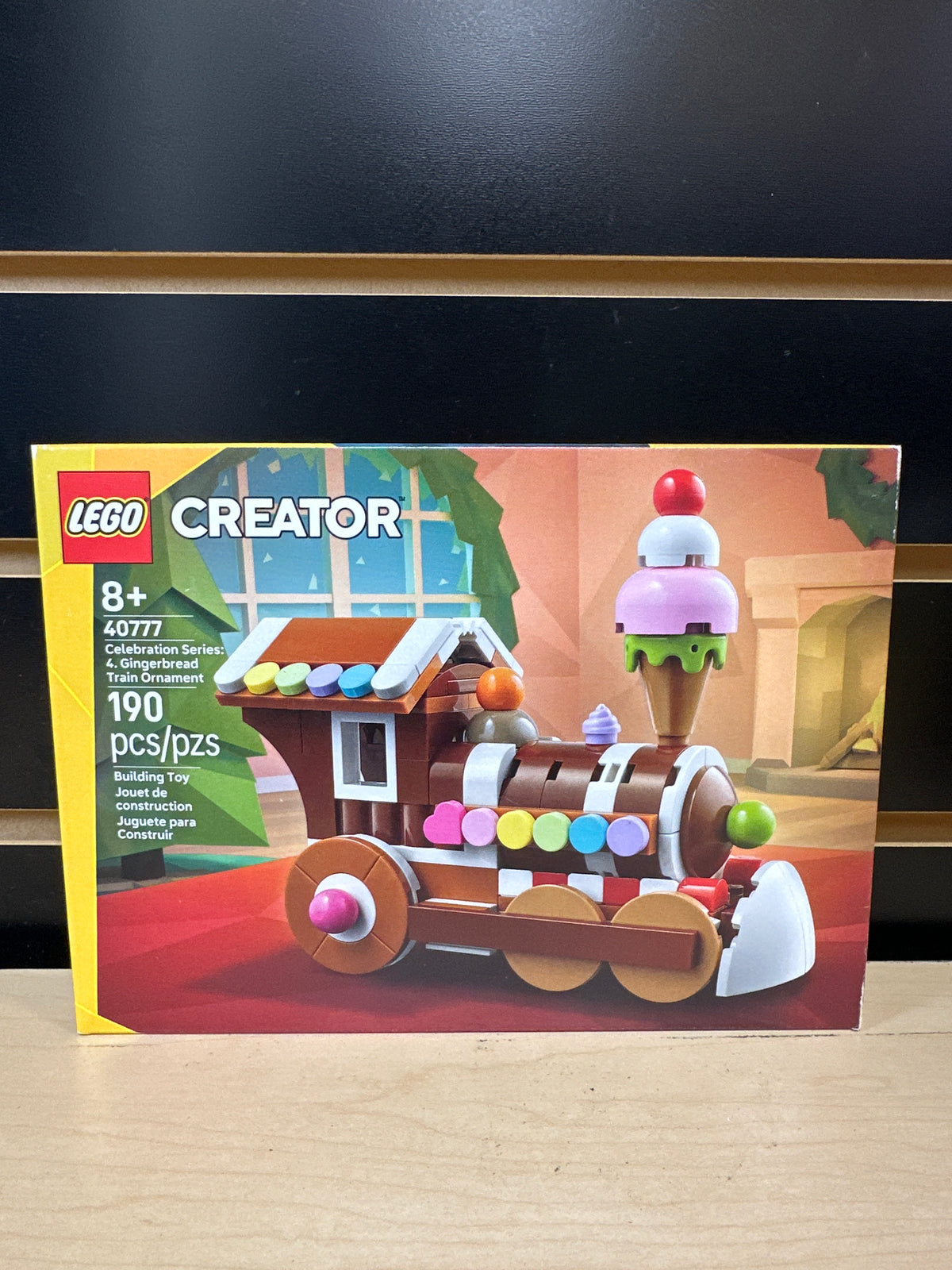 Celebration Series: 4. Gingerbread Train Ornament