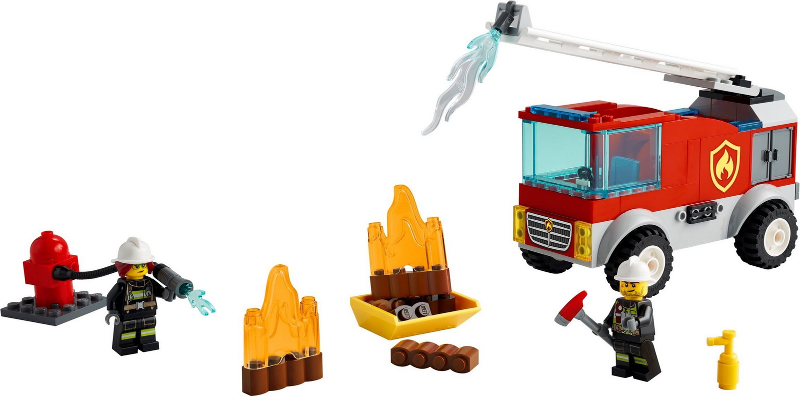 Fire Ladder Truck