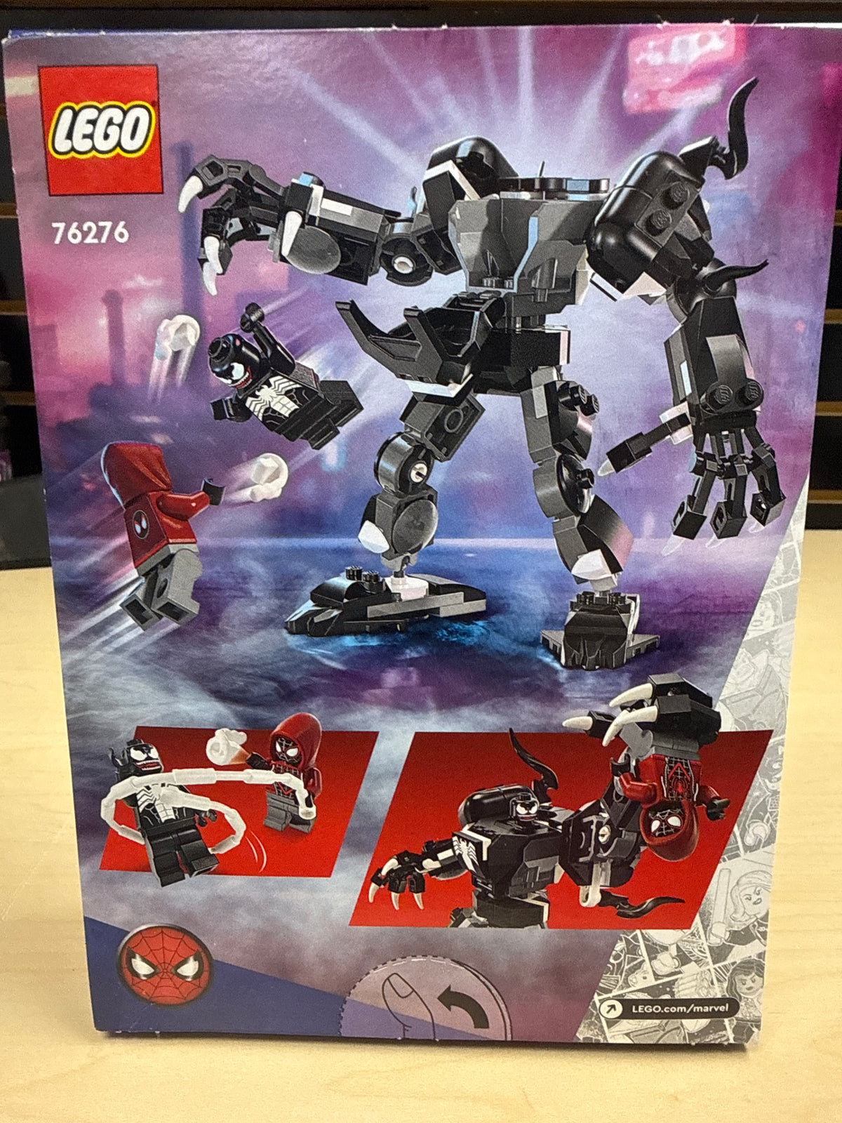 Venom Mech Armor vs. Miles Morales