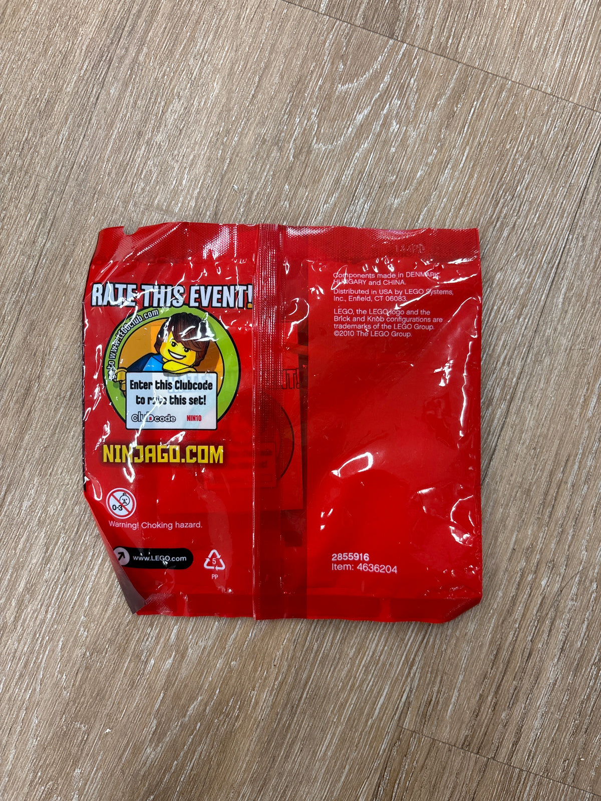 Ninjago Promotional Giveaway polybag