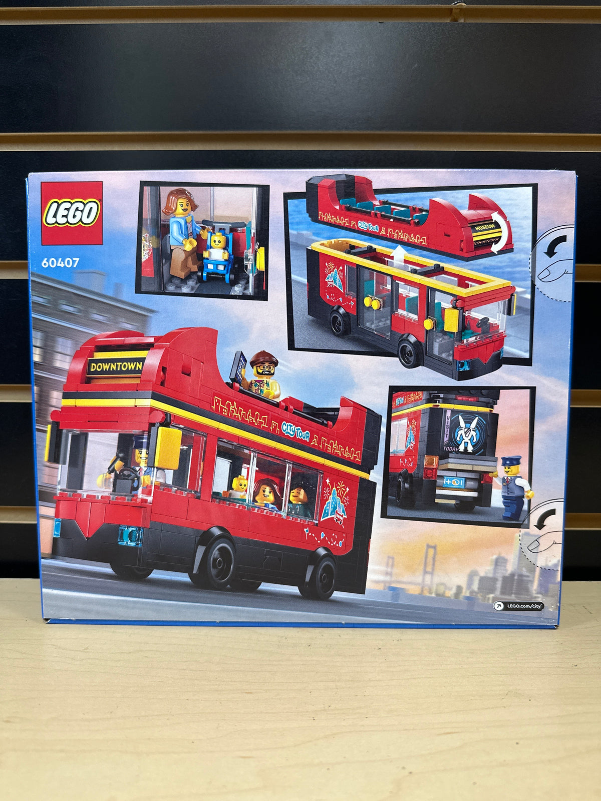 Double-Decker Sightseeing Bus