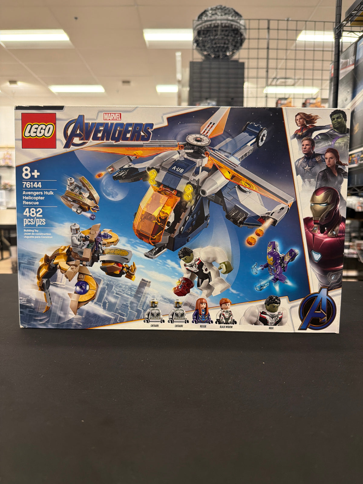 Avengers Hulk Helicopter Rescue