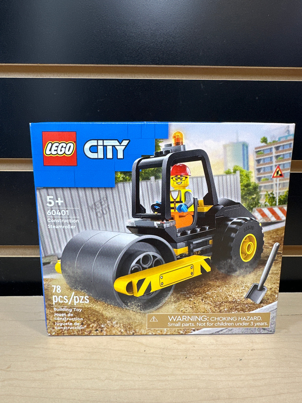 Construction Steamroller