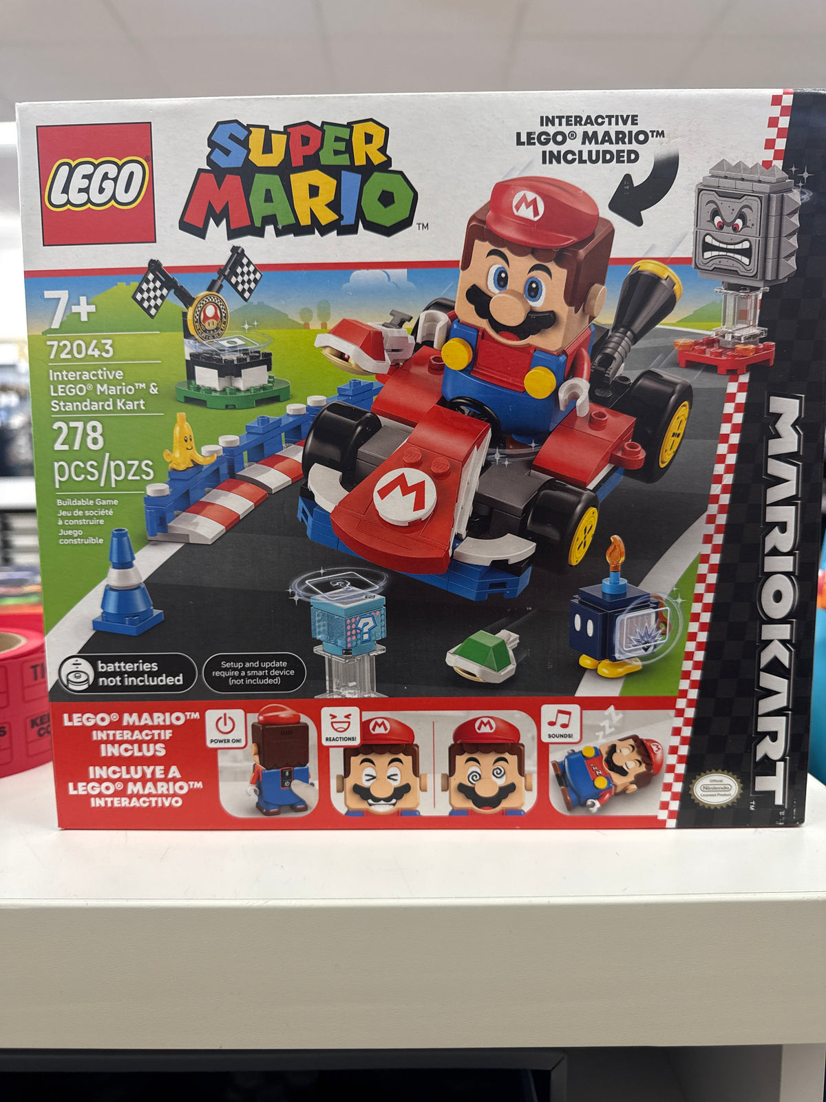 Interactive LEGO Mario & Standard Kart