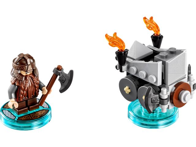 Fun Pack - The Lord of the Rings (Gimli and Axe Chariot)