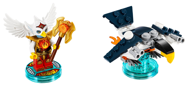 Fun Pack - Legends of Chima (Eris and Eagle Interceptor)
