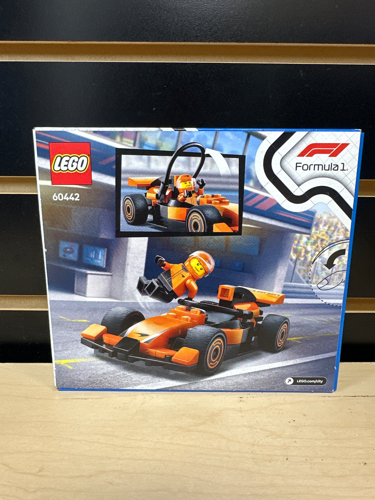 F1 Driver with McLaren Race Car