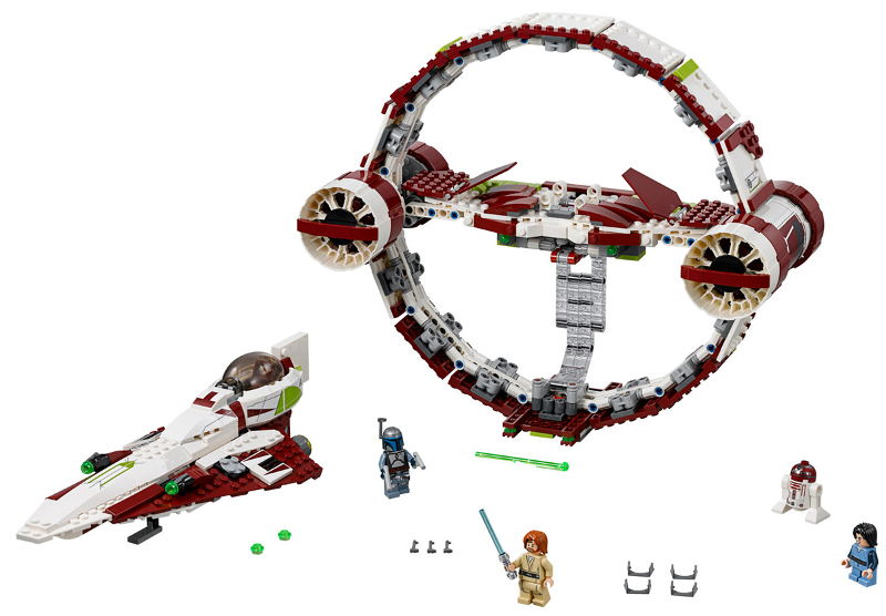 Jedi Starfighter with Hyperdrive