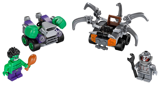 76066-1 Mighty Micros: Hulk vs. Ultron