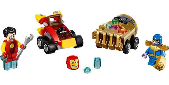 Mighty Micros: Iron Man vs. Thanos