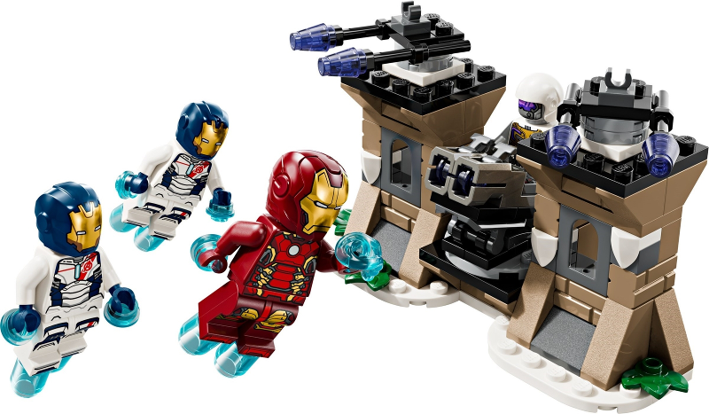 Iron Man & Iron Legion vs. Hydra Soldier