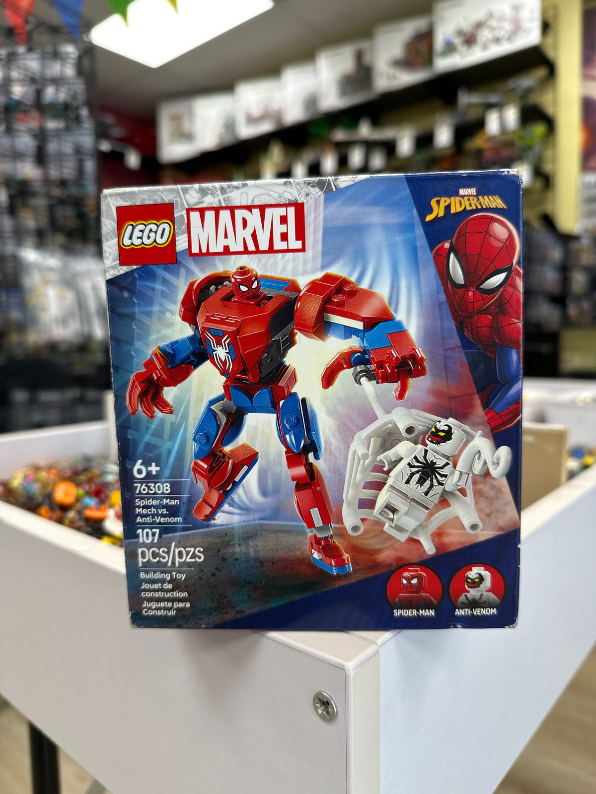 Spider-Man Mech vs. Anti-Venom