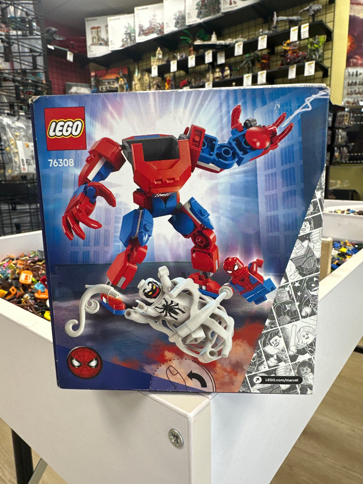 Spider-Man Mech vs. Anti-Venom