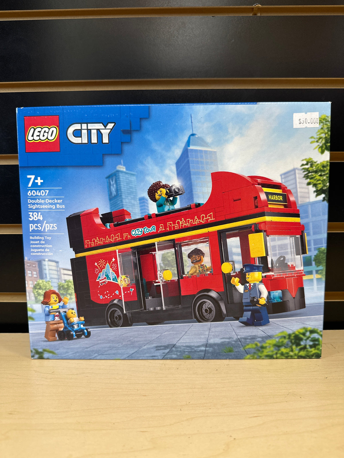 Double-Decker Sightseeing Bus