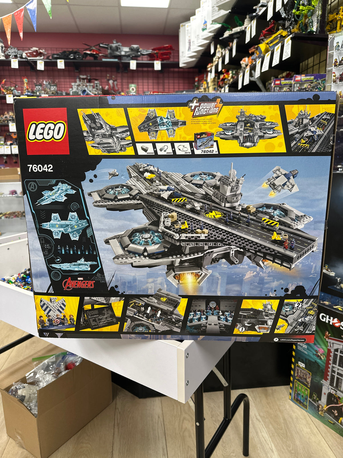 The SHIELD Helicarrier