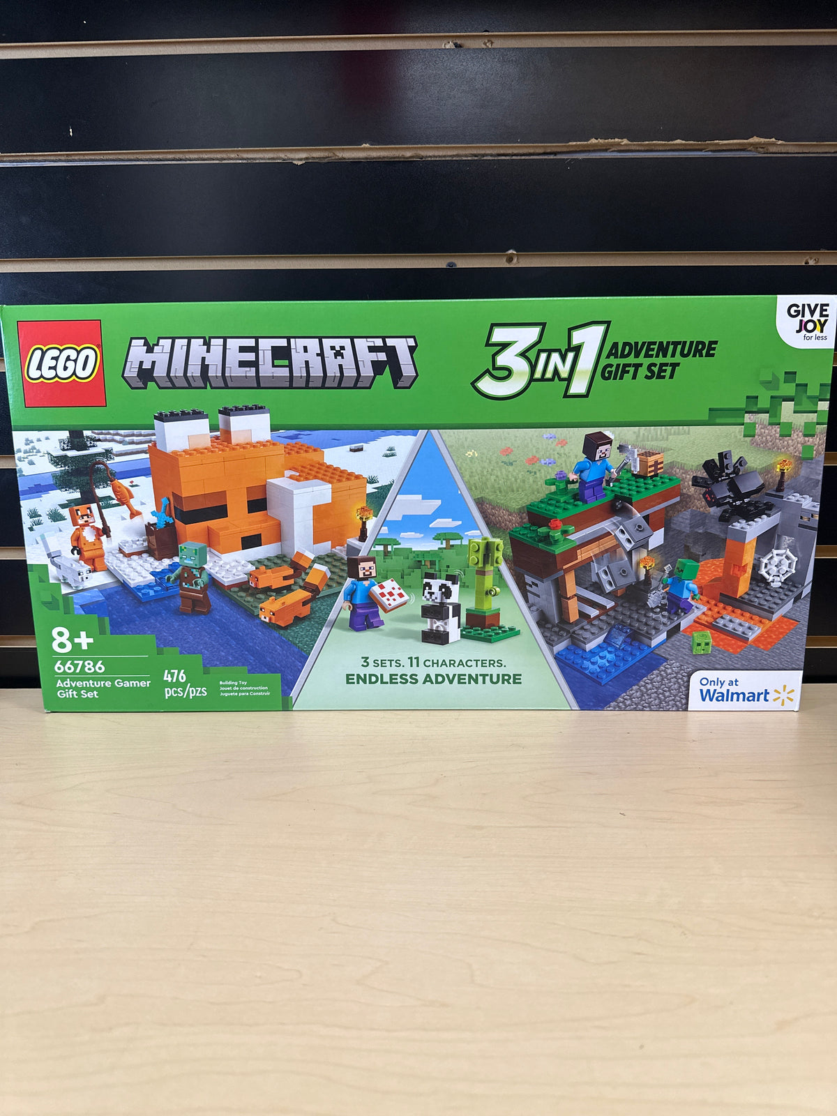 Minecraft Bundle Pack, 3 in 1 Adventure Gift Set (Sets 21166, 21178, and 30672) - Adventure Gamer Gift Set