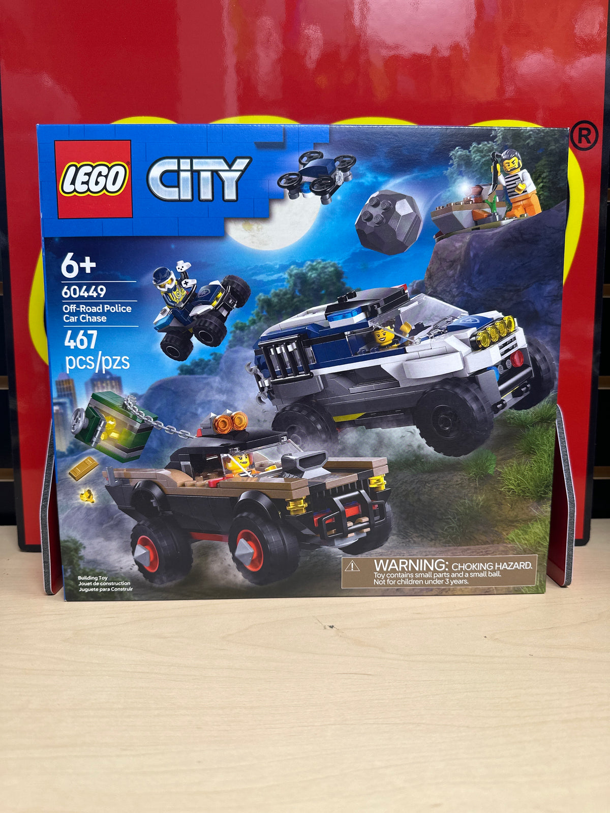 Off-Road Police Car Chase