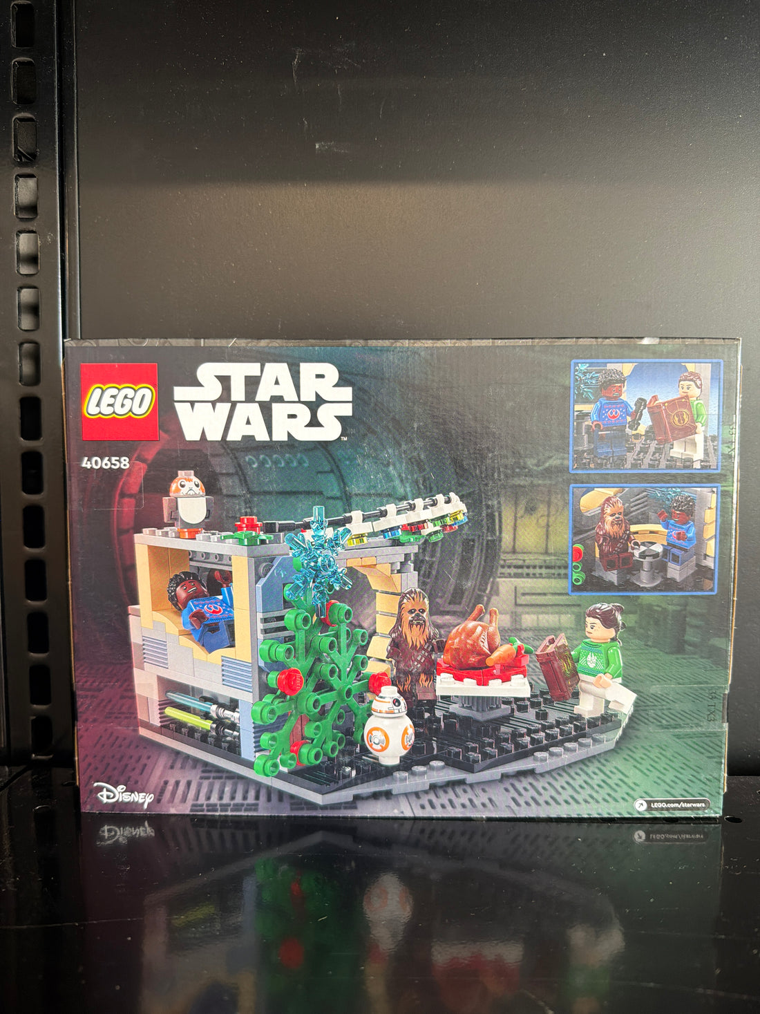 Millennium Falcon Holiday Diorama